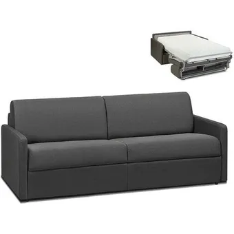 ManoMano Schlafsofa 4-sitzer - liegefläche: 160 cm - matratzenhöhe: 22 cm - stoff - grau - calife Angebot