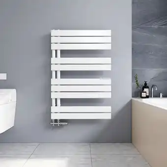 ManoMano Meykoers handtuchtrockner 899x600mm weiß unregelmäßiger badheizkörper, design seitenanschluss 532w warmwasser-handtuchheizkör Angebot