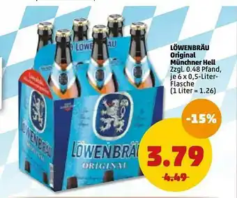 PENNY Löwenbräu Original Münchner Hell Angebot