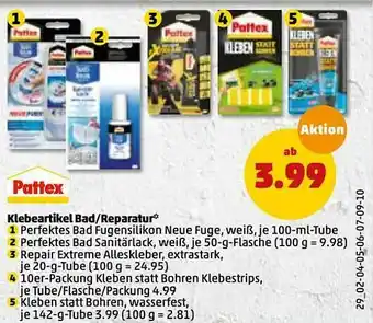 PENNY Pattex Klebeartikel Bad Oder Reparatur Angebot