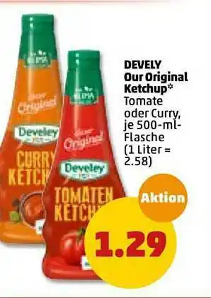 PENNY Develey Our Original Ketchup Angebot