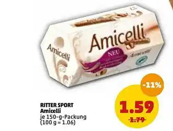 PENNY Ritter Sport Amicelli Angebot