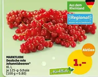 PENNY Marktliebe Deutsche Rote Johannisbeeren Angebot