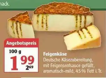 Globus Feigenkäse Angebot