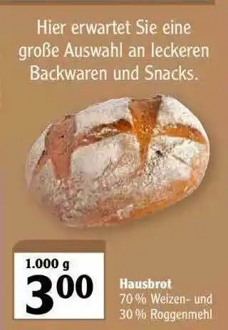 Globus Hausbrot Angebot