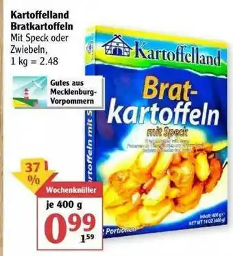 Globus Kartoffelland Bratkartoffeln Angebot