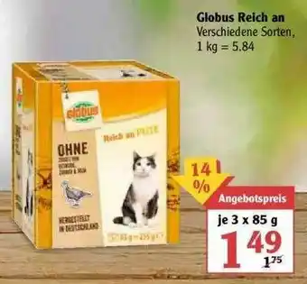 Globus Globus Reich An Angebot