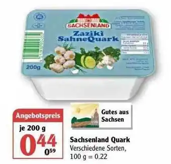 Globus Sachsenland Quark Angebot