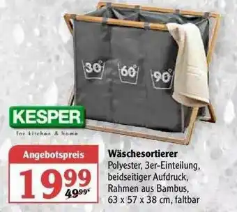 Globus Wäschersortierer Kesper Angebot