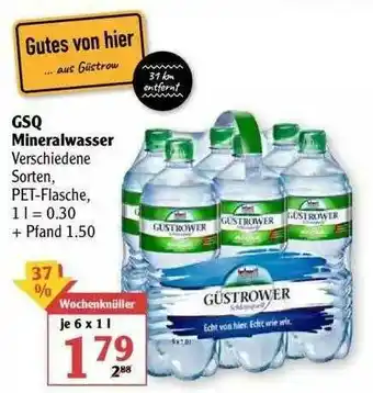 Globus Gsq Mineralwasser Angebot