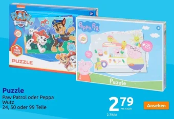 Action Puzzle 24, 50 oder 99 Teile Angebot