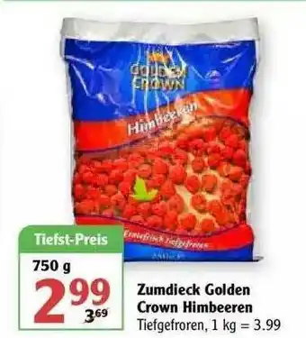 Globus Zumdieck Golden Crown Himbeeren Angebot