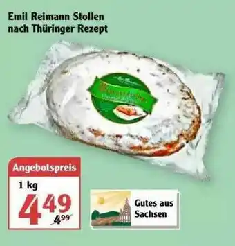 Globus Emil Reimann Stollen Nach Thüringer Rezept Angebot