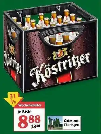 Globus Köstritzer Angebot