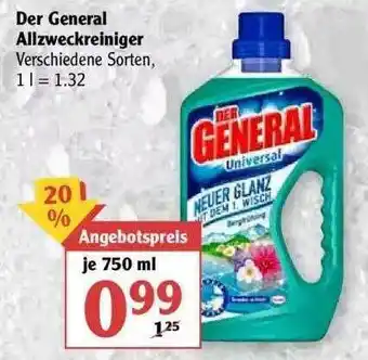 Globus Der General Allzweckreiniger Angebot