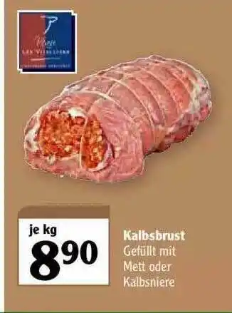 Globus Kalbsbrust Angebot