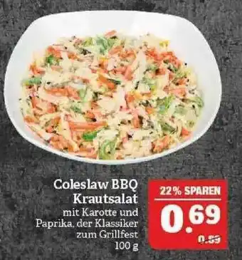 Marktkauf Coleslaw Bbq Krautsalat Angebot