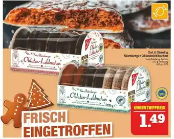 Marktkauf Gut & Günstig Nürnberger Oblatenlebkuchen Angebot