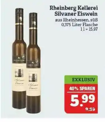 Marktkauf Rheinberg Kellerei Silvaner Eiswein Angebot