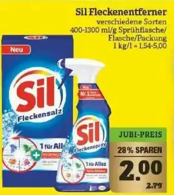 Marktkauf Sil Fleckenentferner Angebot