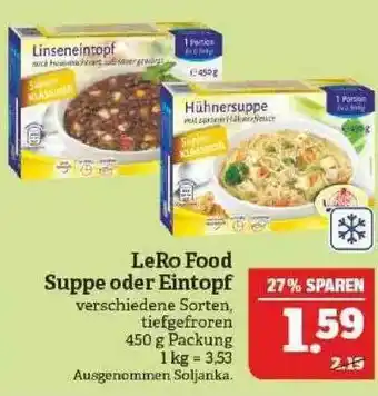 Marktkauf Lero Food Suppe Oder Eintopf Angebot