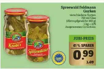 Marktkauf Spreewald Feldmann Gurken Angebot