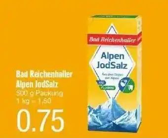 Marktkauf Bad Reichenhaller Alpen Jodsalz Angebot