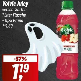 Simmel Volvic Juicy 1 Liter Flasche Angebot