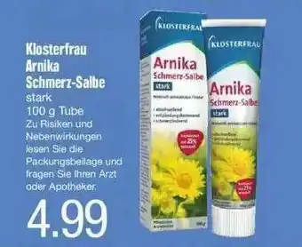 Marktkauf Klosterfrau Arnika Schmerz-salbe Angebot