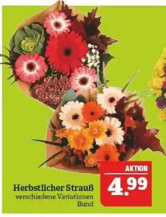 Marktkauf Herbstlicher Strauß Angebot