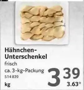 Selgros Hähnchen-unterschenkel Angebot