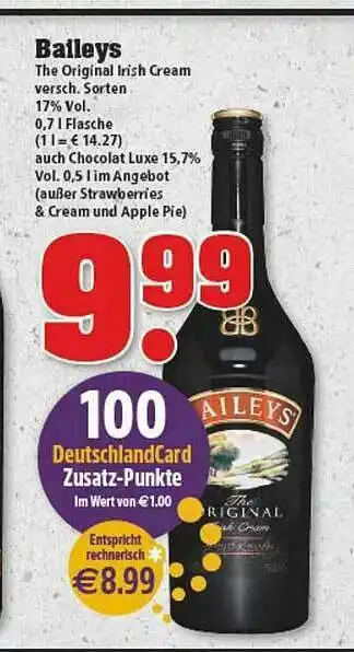 trinkgut Baileys Angebot