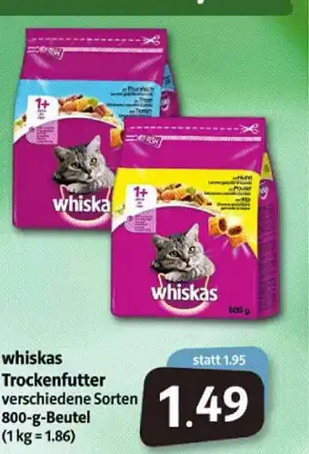 Markant Markt Whiskas Trockenfutter Angebot