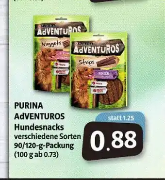 Markant Markt Purina Adventuros Hundesnacks Angebot