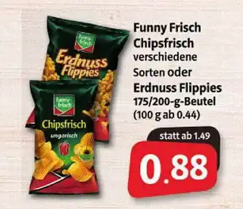 Markant Markt Funnyfrisch Chipsfrisch Oder Erdnuss Flippies Angebot