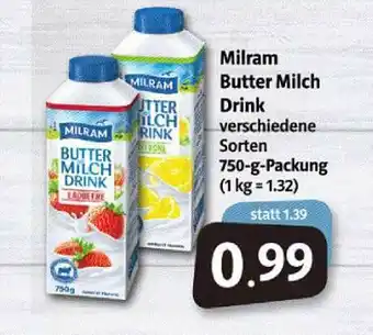 Markant Markt Milram Butter Milch Drink Angebot