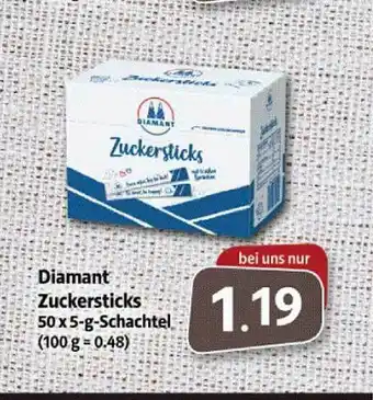 Markant Markt Diamant Zuckersticks Angebot