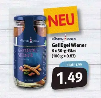 Markant Markt Küsten Gold Geflügel Wiener Angebot