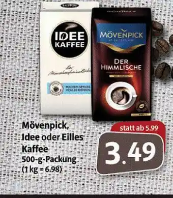 Markant Markt Mövenpick, Idee Oder Eilles Kaffee Angebot