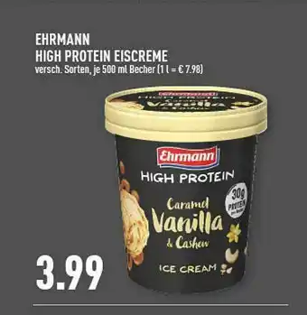 Marktkauf Ehrmann High Protein Eiscreme Angebot