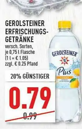 Marktkauf Gerolsteiner Erfrischungs-getränke Angebot