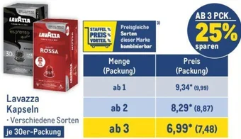 METRO Lavazza Kapseln 30er Packung Angebot