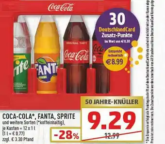 Marktkauf Coca-cola, Fanta, Sprite Angebot