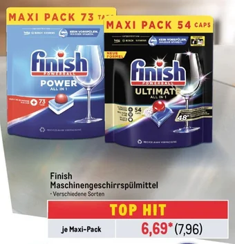 METRO Finish Maschinengeschirrspülmittel Angebot