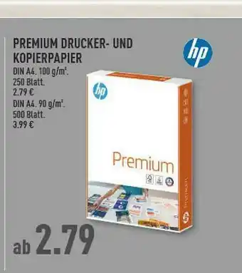 Marktkauf Hp Premium Drucker- Und Kopierpapier Angebot