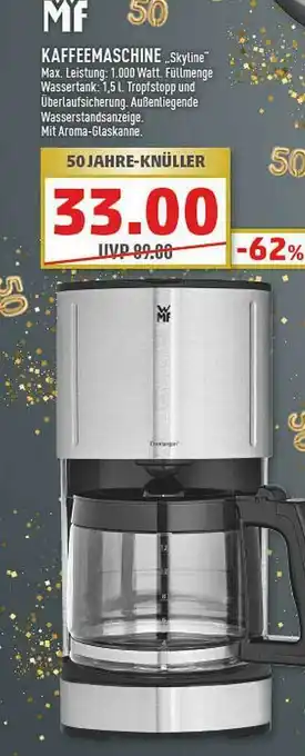 Marktkauf Kaffeemaschine „skyline” Angebot