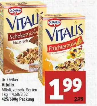 Marktkauf Dr. Oetker Vitalis Angebot