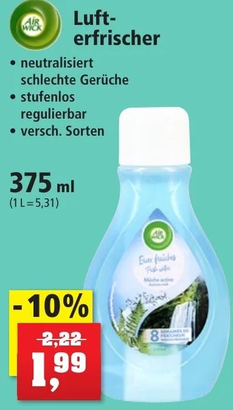 Thomas Philipps Air Wick Lufterfrischer 375 ml Angebot