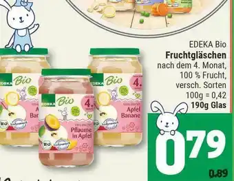 Marktkauf Edeka Bio Fruchtgläschen Angebot