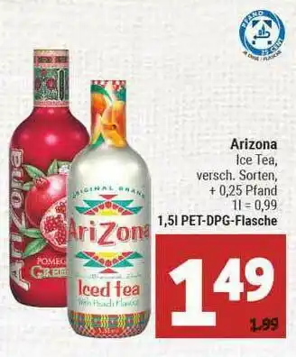 Marktkauf Arizona Ice Tea Angebot